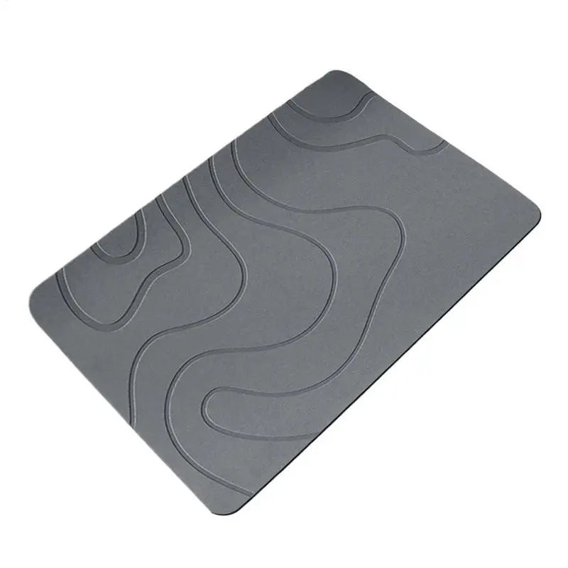 Diatomite Stone Bath Mat Diatom Mud Soft Mat Water Absorption Quick Drying Diatomite Stone Shower Mat Entryway Rugs Indoor