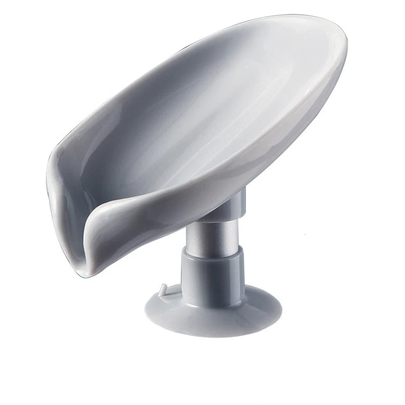 Super Suction Cup Soap Dish with Drain Water for Bathroom Soap Holder Kithcen Sponge Holder Soap Container Bathroom Supplies